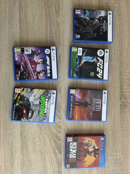 Продавам игри пакет за PlayStation 5