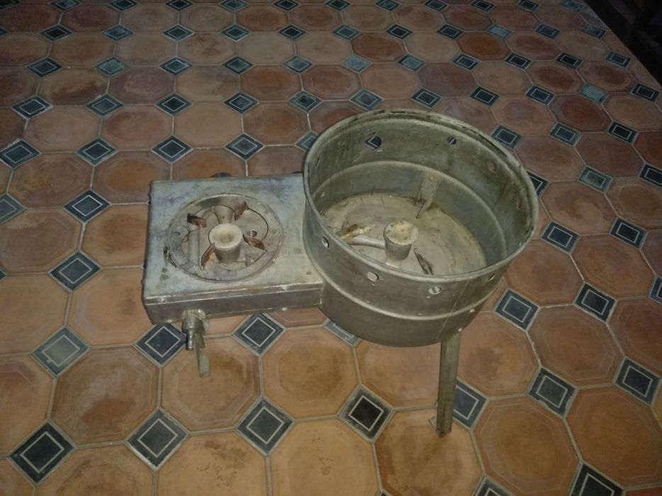 Очаг с казаном