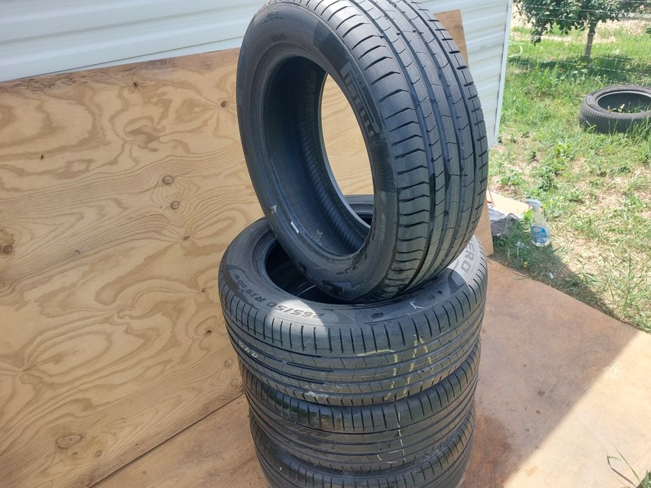 150 lei bucata! Set anvelope de vara RUNFLAT 265 50 r19 Pirelli P zero