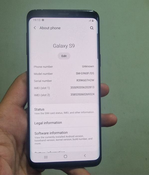 Samsung Galaxy s9