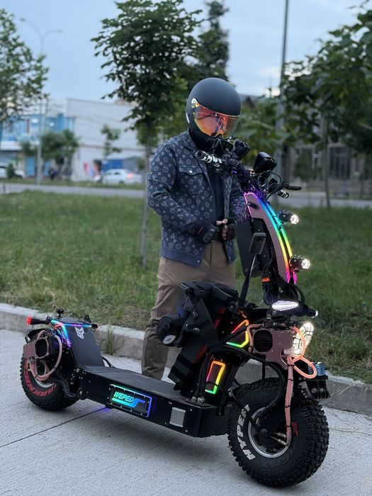WEPED Dark Knight full tuning 72v 90Ah elektrosamokat