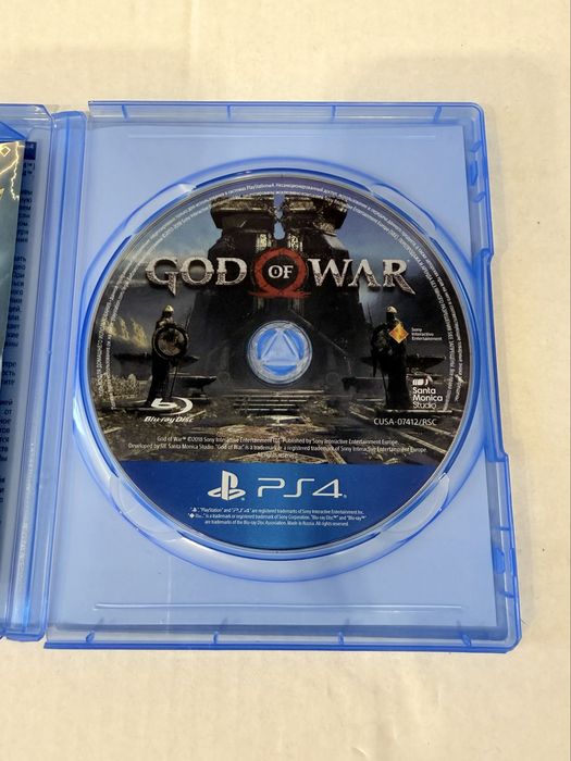 Диск god of war 2018