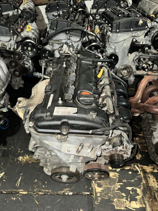 Двигатель на спортеж соната оптима рио аксент