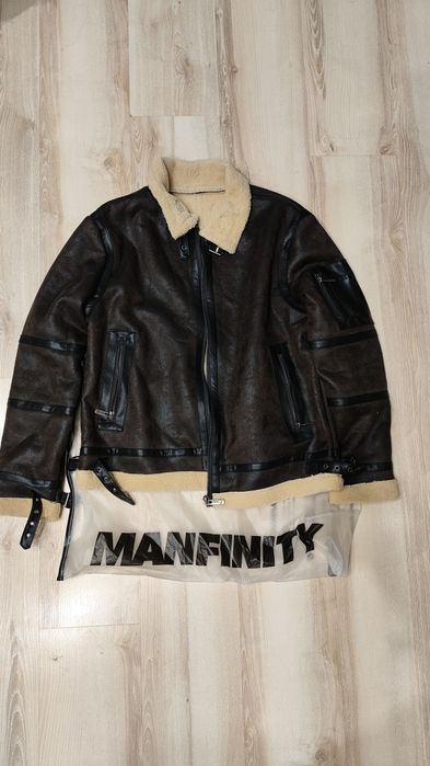 Кожено яке (еко кожа) размер S