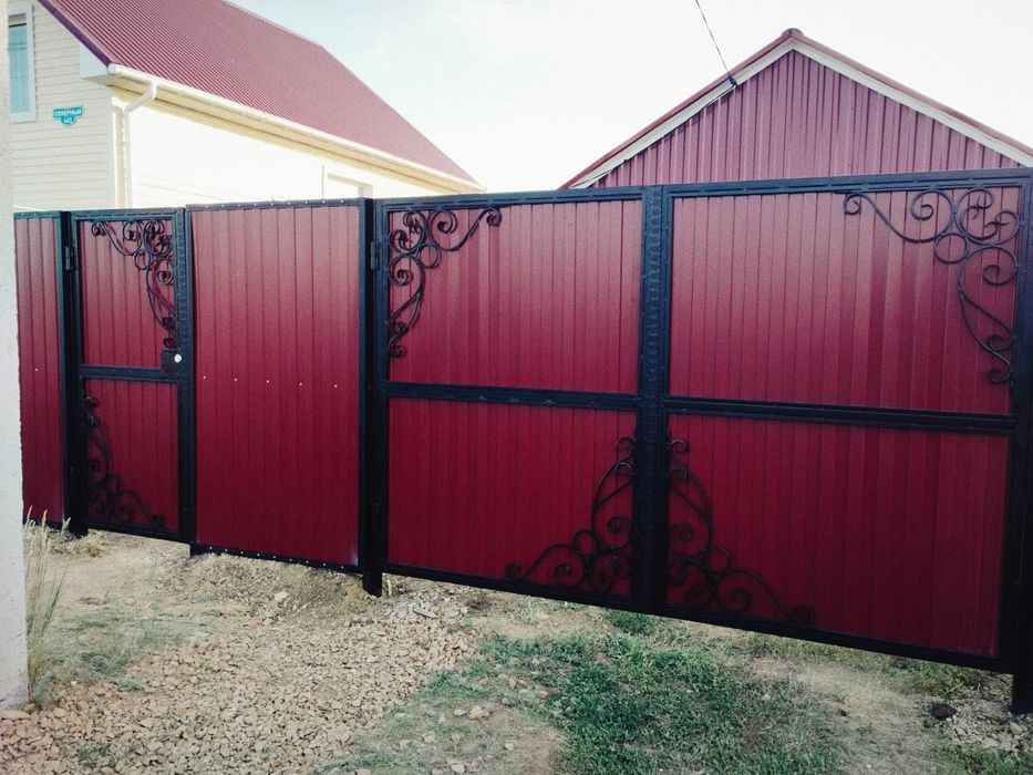 Ворота с установкой
