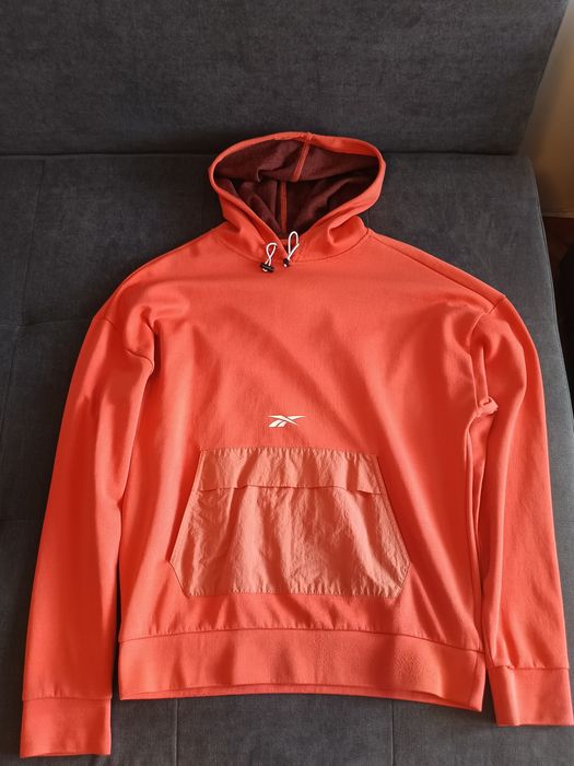 Reebok оранжев суичър