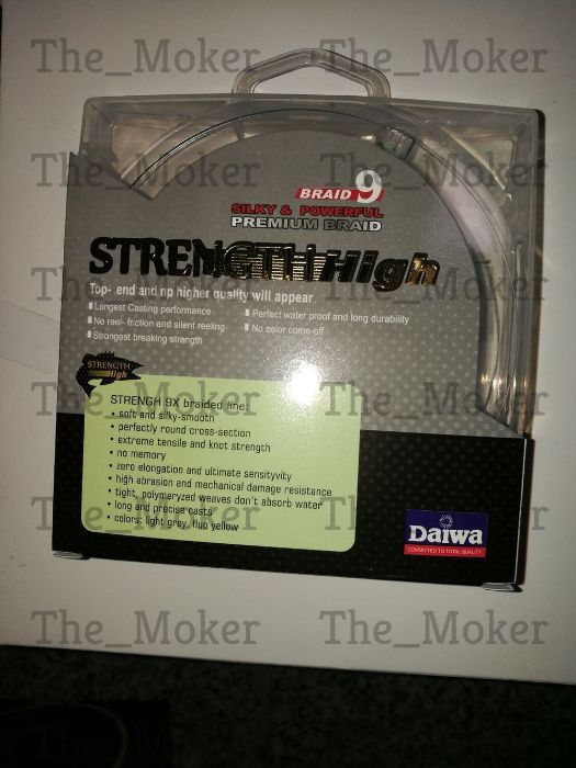 ЛИКВИДАЦИЯ Плетено 9-нишково влакно Daiwa STRENGTH 0.06-0.60мм 100-300