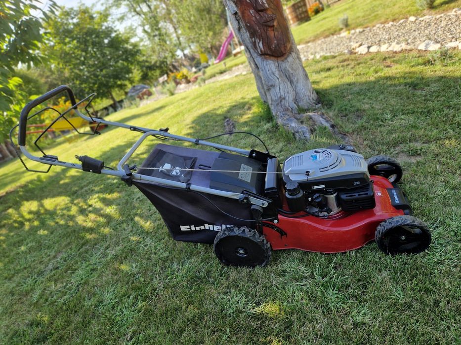 Masina tuns gazonul Einhell pornire la cheie