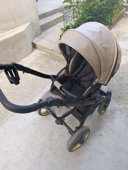 Cărucior Krausman Prime Mirage Beige 3 în 1
