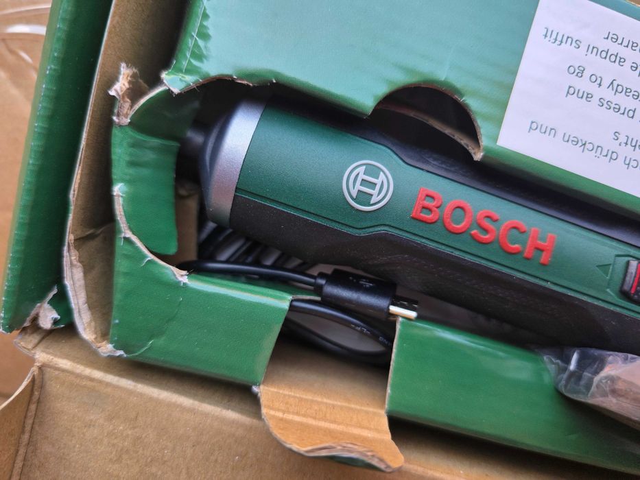 Surubelnita electrica pe acumulator Bosch PushDrive, 3.6 V , 1.5 Ah, 5 Nm - DEFECTA