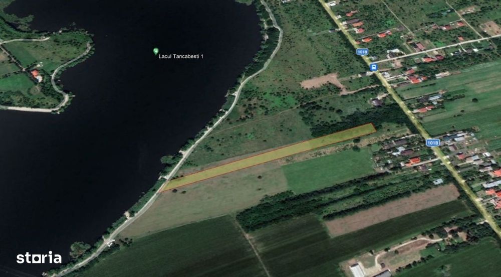 TANCABESTI, Teren La Lac,  10,500 MP- front 30 ML