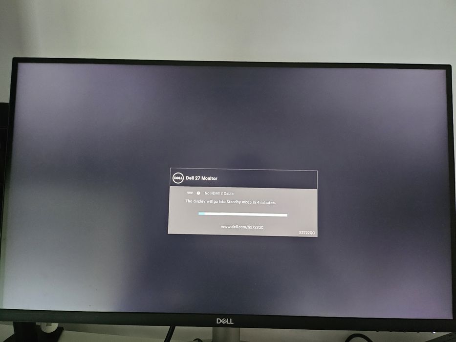 Monitor 27" 4K Dell S2722QC (60Hz, USBC)