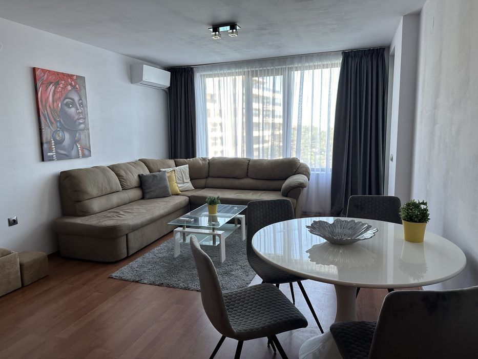 Дава се под наем Двустаен апартамент в Варна, м-т Евксиноград - 60 кв.м за 700 € - Снимка #2