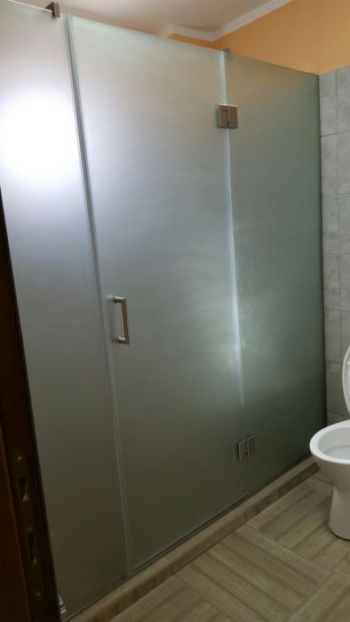 Cabine dus din sticla securizata sablata sau transparenta