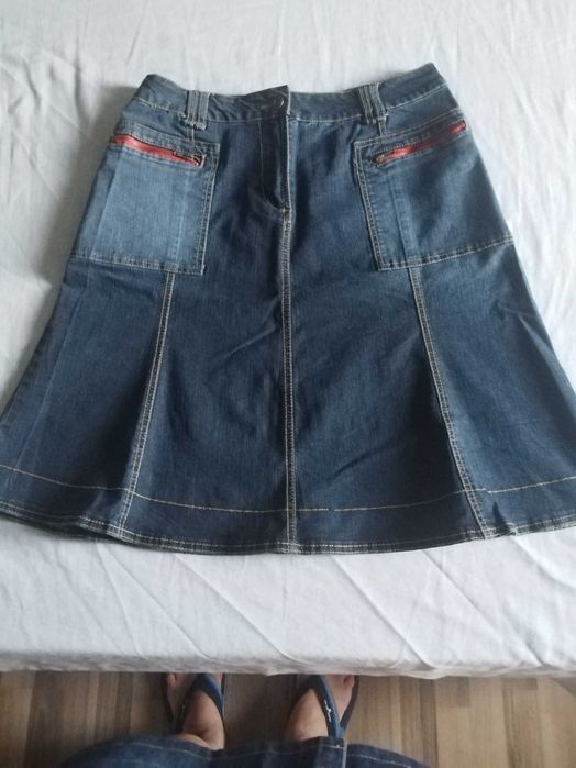 Дънкова пола - ХЛ размер