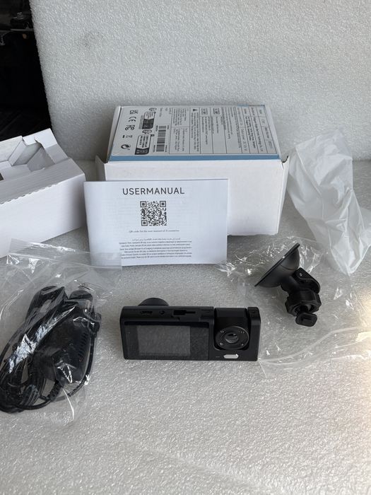 Camera de bord (dubla) DVR 1080p, Full HD ~ Card cadou 32 Gb