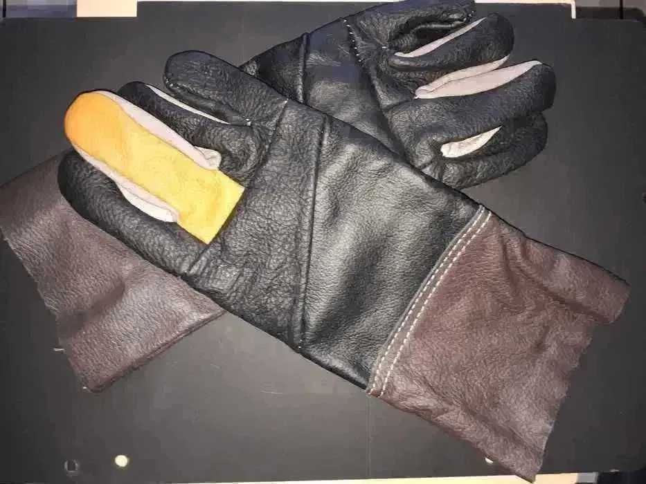 Manusi pentru sudori fabricate din piele de bovina