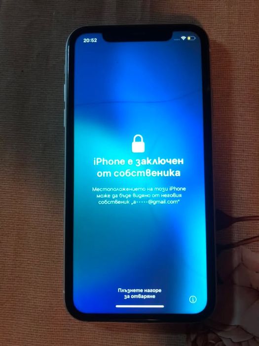 Iphone 11 заключен icloud за части