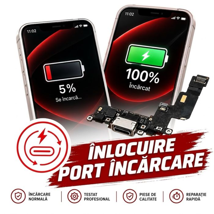 Placa cu Conector Incarcare - Microfon - Modul Cititor SIM Samsung Galaxy S26 S942 / Montaj inclus la tine acasa / Garantie 12 luni !