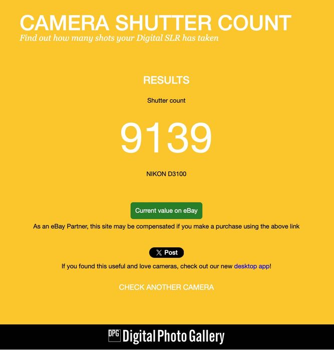 Nikon D3100 cu obiectiv  18–55mm + încărcător + baterie