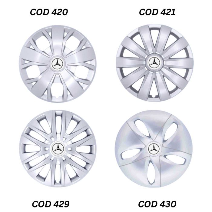 Capace roti R16 Mercedes diverse modele, pentru jante de tabla