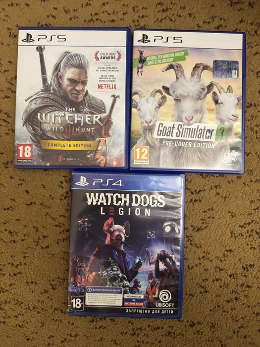 Цена в описании Игры ps4/ps5