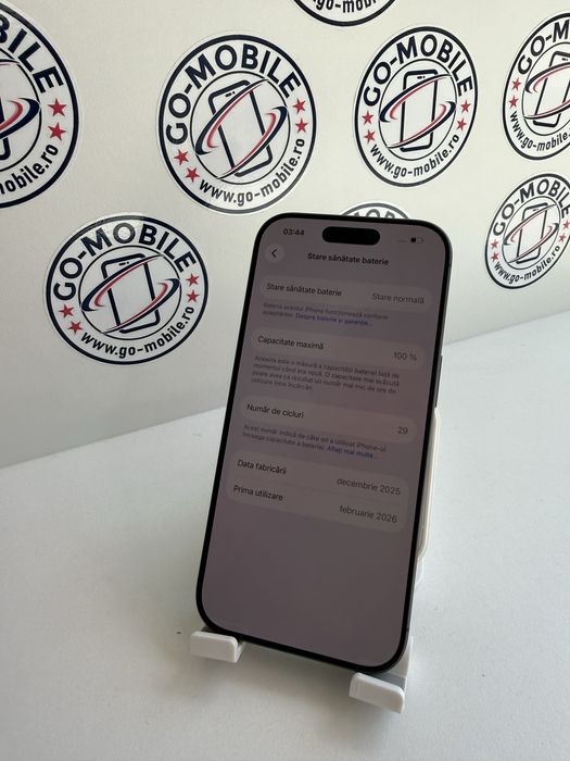 iPhone 17 - 256GB - Black - 100% - Impecabil - Garantie