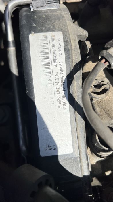 Accesorii motor turbina - alternator - racitor  CUNA A3 - Golf 7 etc