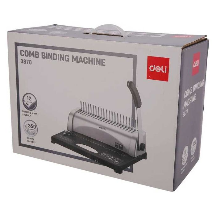 Машинка для переплета Deli 3870 A4 Оригинал