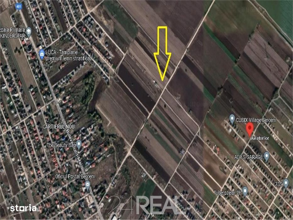 Loturi de vanzare 500 mp comuna Berceni