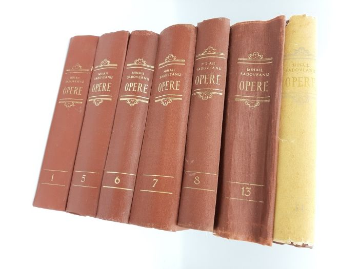 De colectie ! Set 7 volume Mihail Sadoveanu Opere anii 1950