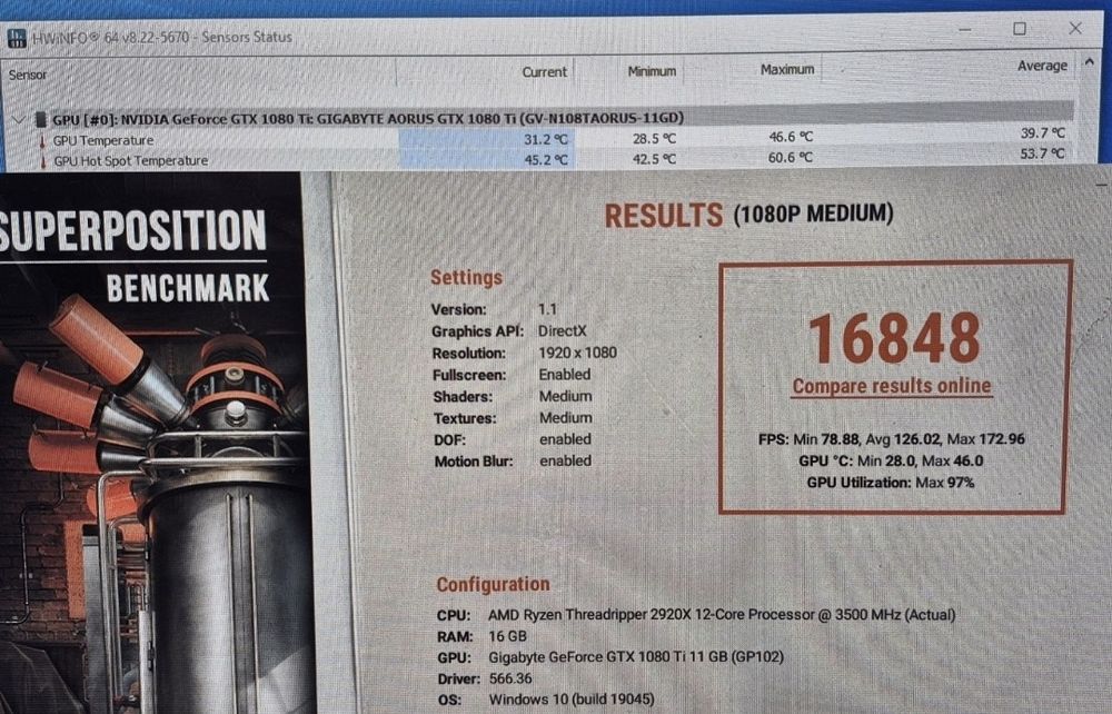 Placa video gaming Gigabyte GTX 1080TI 11GB 352bit GDDR5X