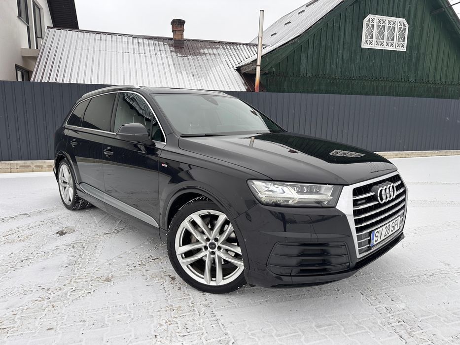 Audi Q7, S-line, 2016, 3.0TDI