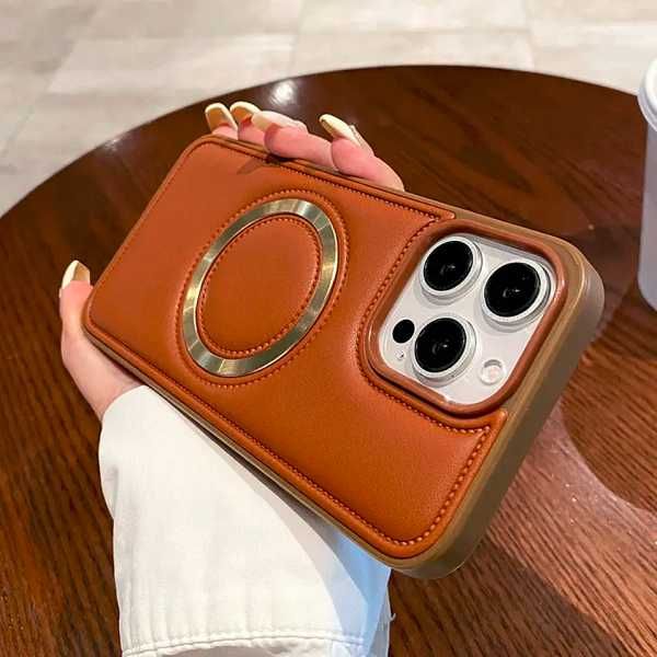 Луксозен магнитен гръб за IPhone 14/15/16