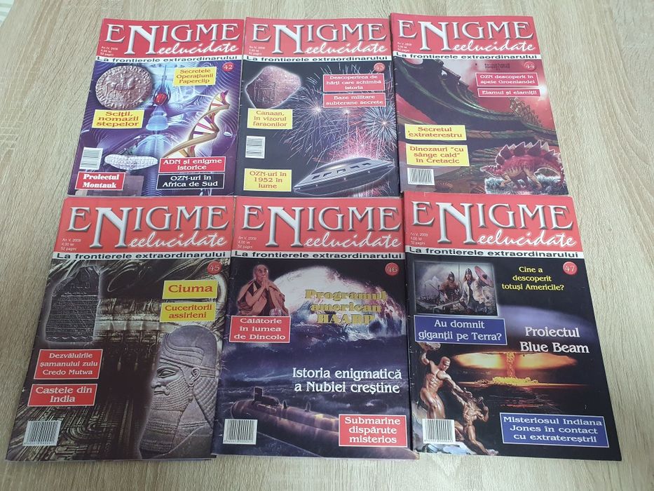 Reviste enigme neelucidate