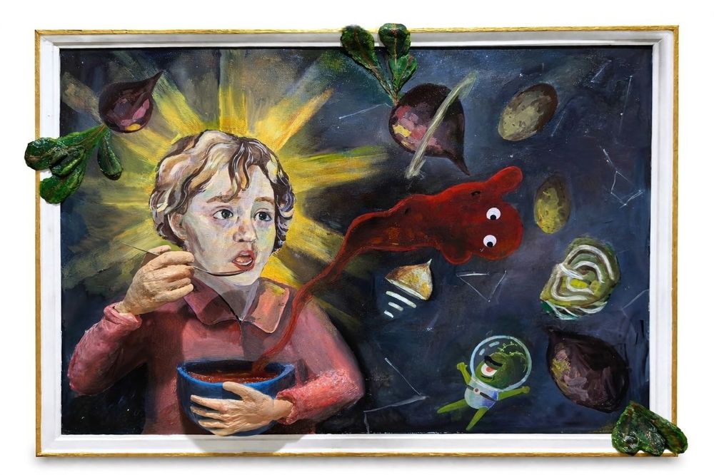 Картина со скульпторой