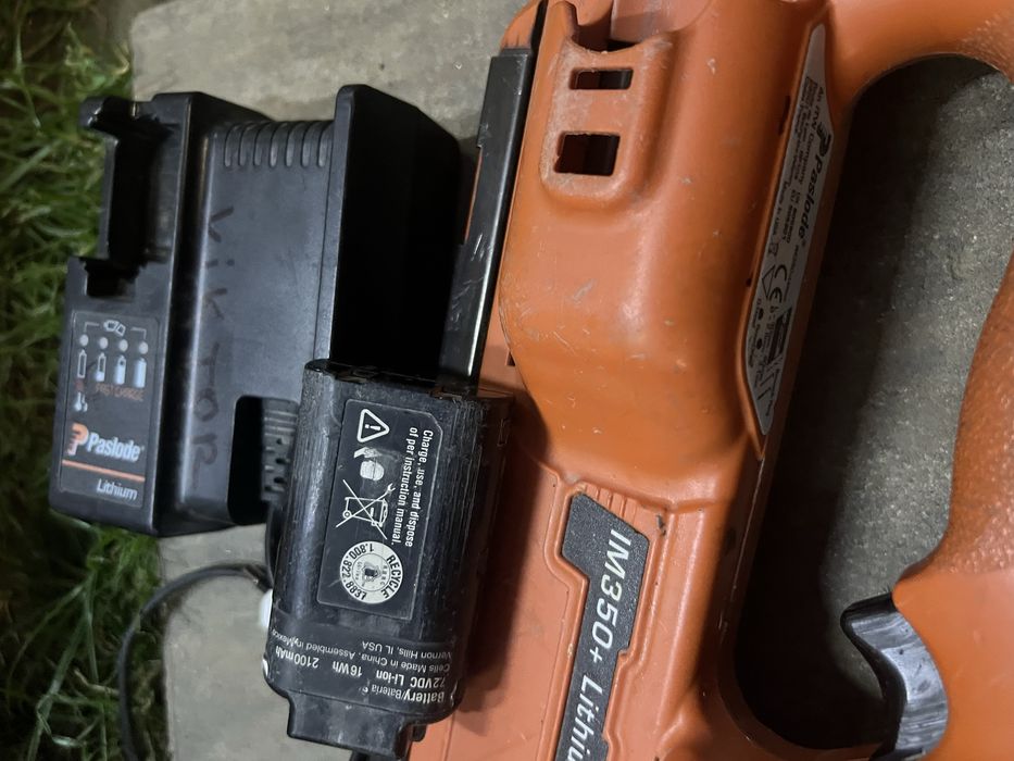 Pistol cuie lemn paslode im350