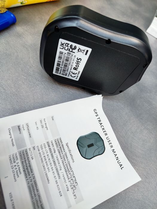 GPS Tracker TKSTAR TK905 – Чисто нов