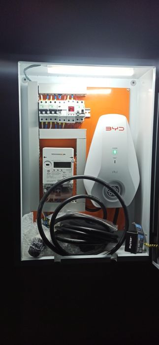 Установка зарядных устройств яэлектромобилей