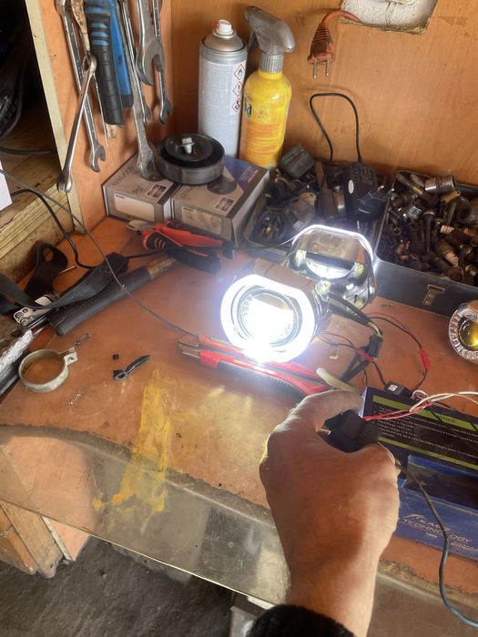 Би лед 2 дюйма с маской…