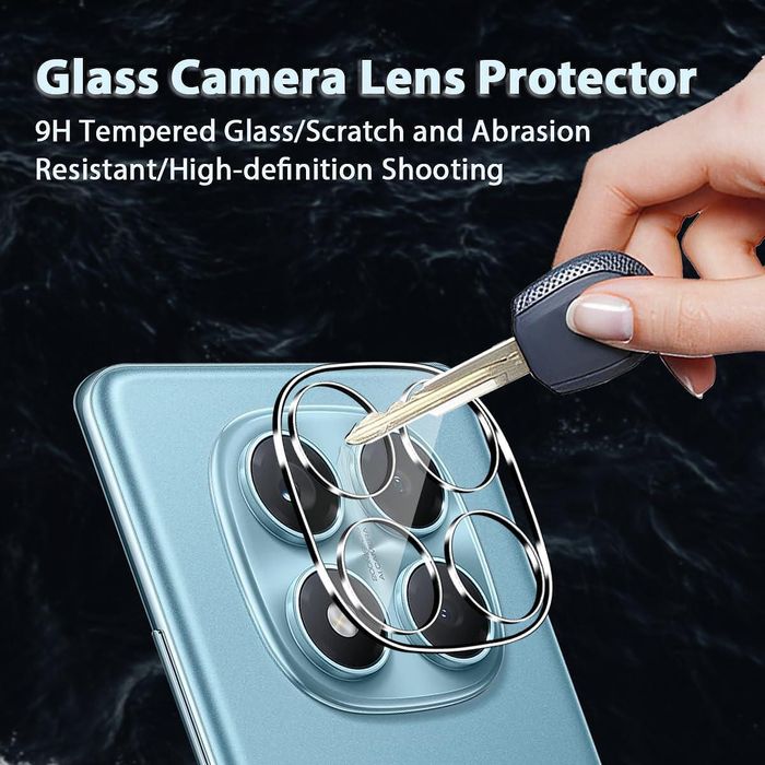 Стъклен протектор за камера за xiaomi redmi note 14 pro 5g