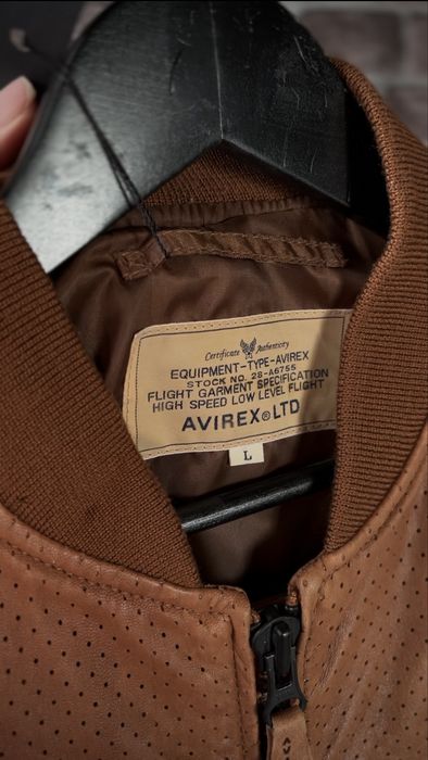 Винтажный бомбер Avirex LTD