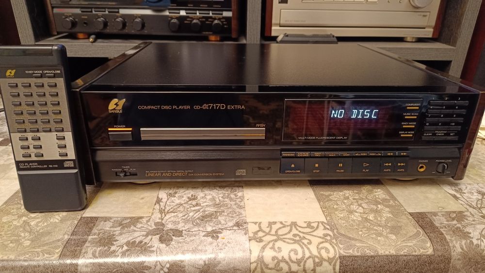 SANSUI - Усилитель+СД