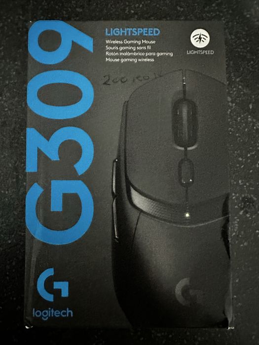 Mouse gaming wireless Logitech G309 LightSpeed Hero 25K DPI, Negru