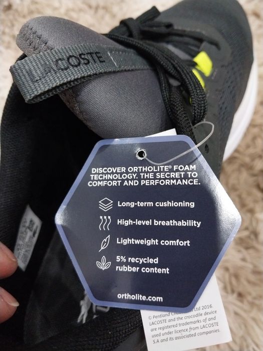 Мужские кроссовки Lacoste Men's Run Spin Sneaker.