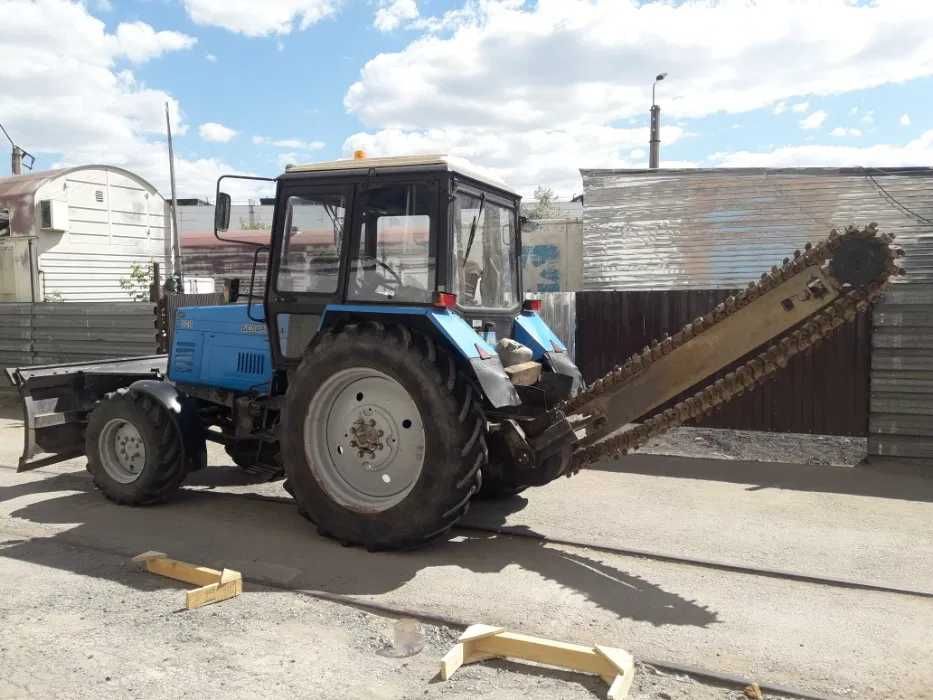 Услуги бары (траншеекопатель, грунторез) Астана