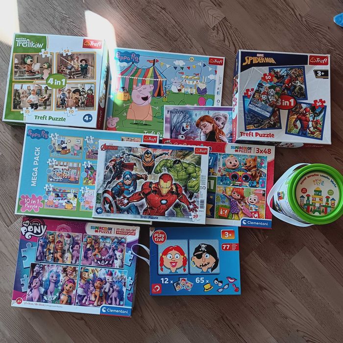 Сет от Пъзели за деца 3+ години