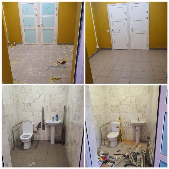 Полная Уборка после ремонта