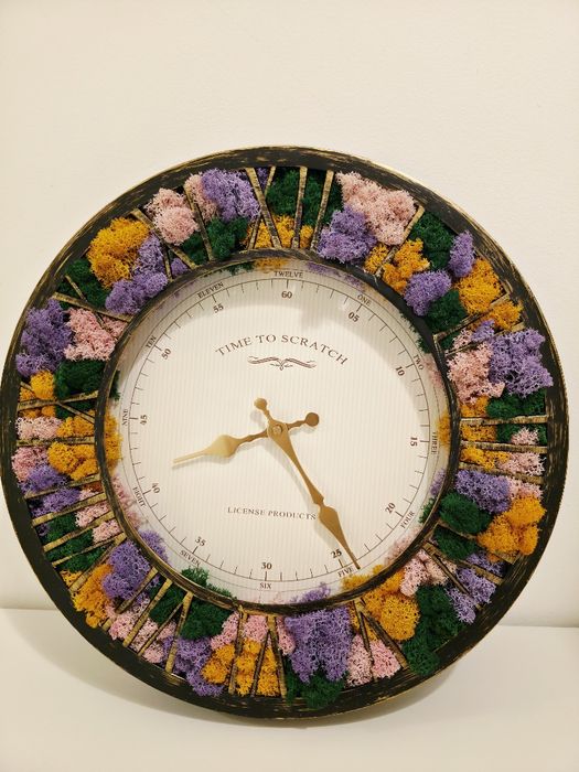 Ceas cu licheni 40cm