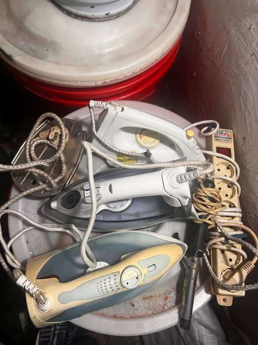 Утюги б/у на зпачасти, дазмоллар запчаст